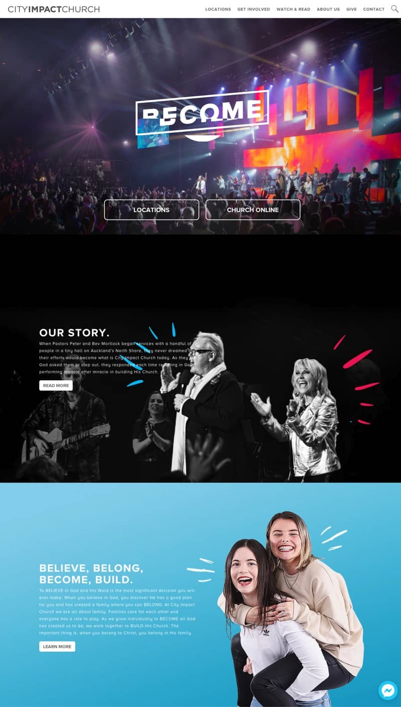 City Impact Church Website