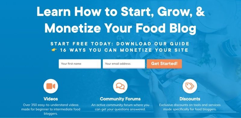 FoodBloggerPro Membership Site
