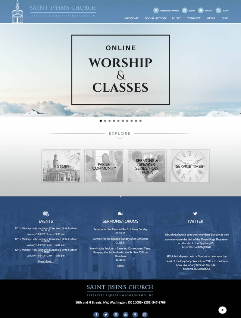 Saint John's Church Website