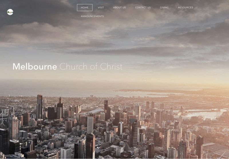 Melbourne Church of Christ Website