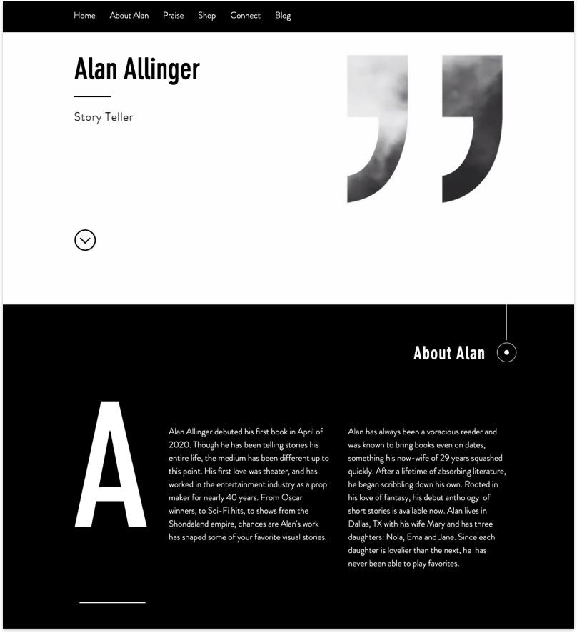 Alan Allinger's Website