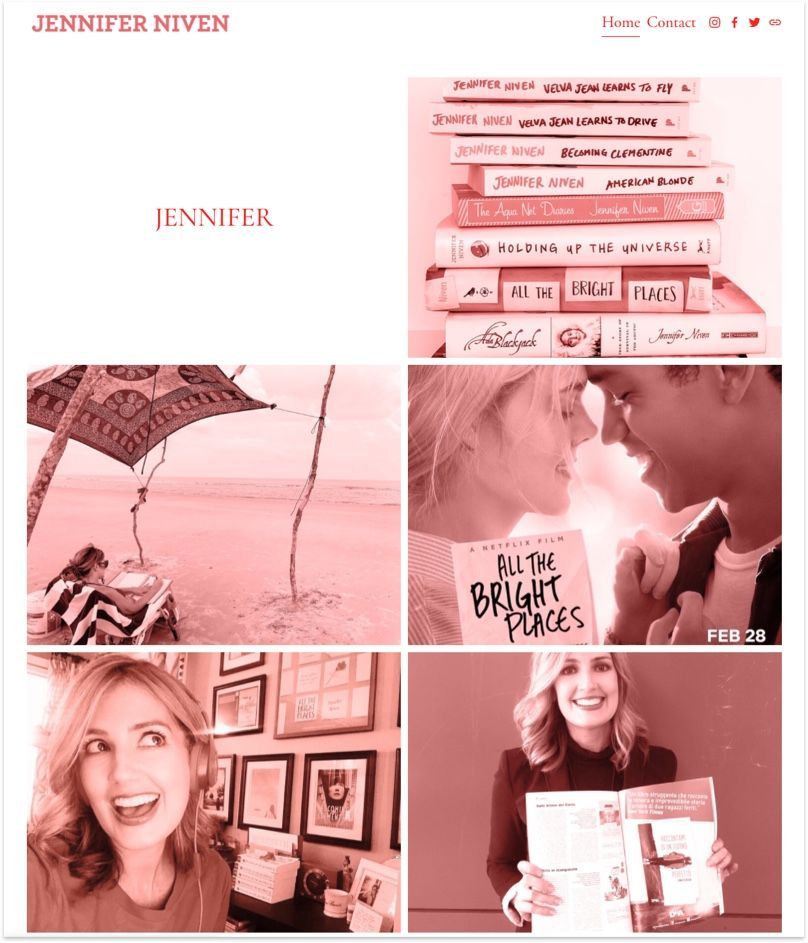 Jennifer Niven's Website