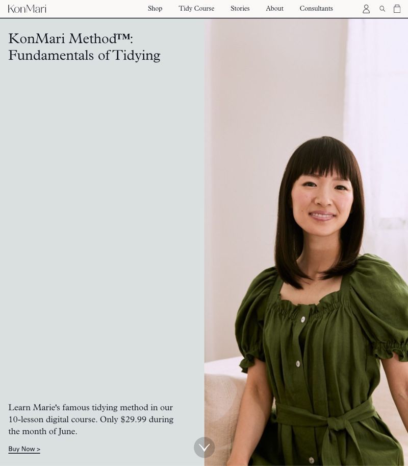 KonMari Website