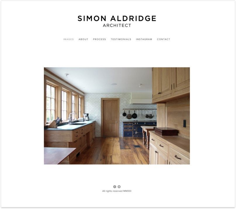 Simon Aldridge Website