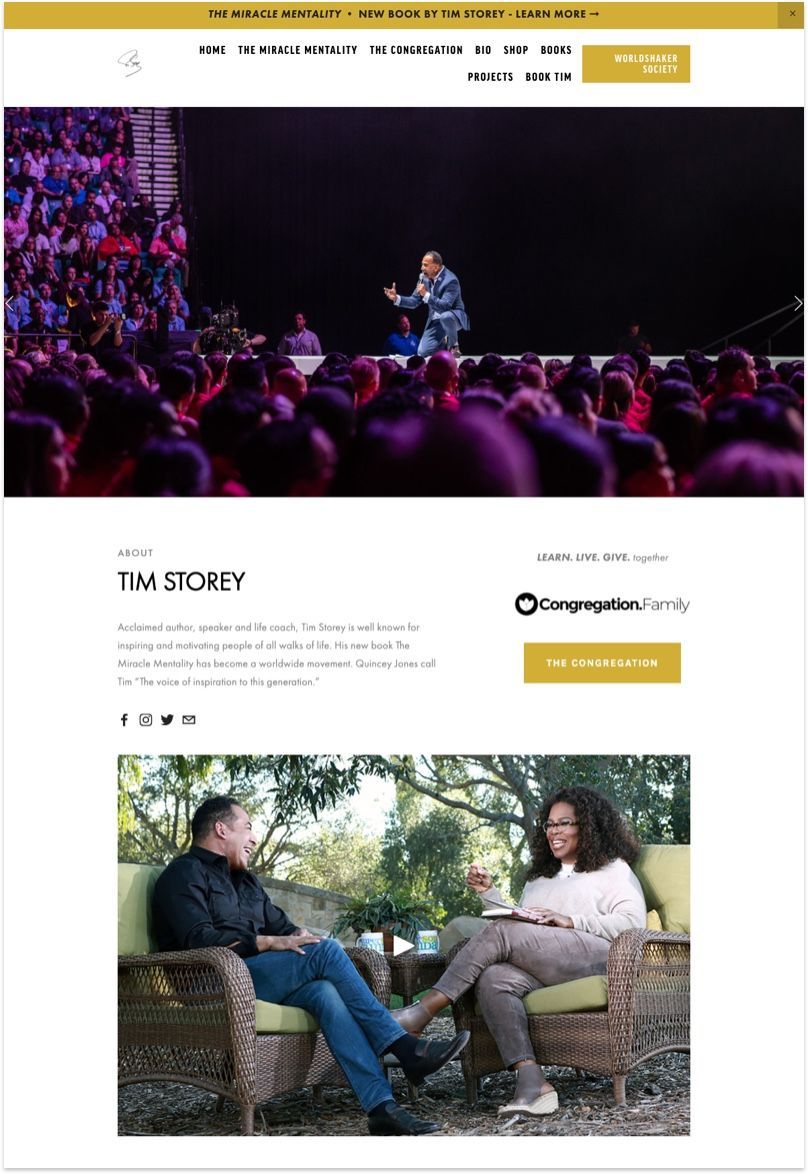 Tim Storey's Website