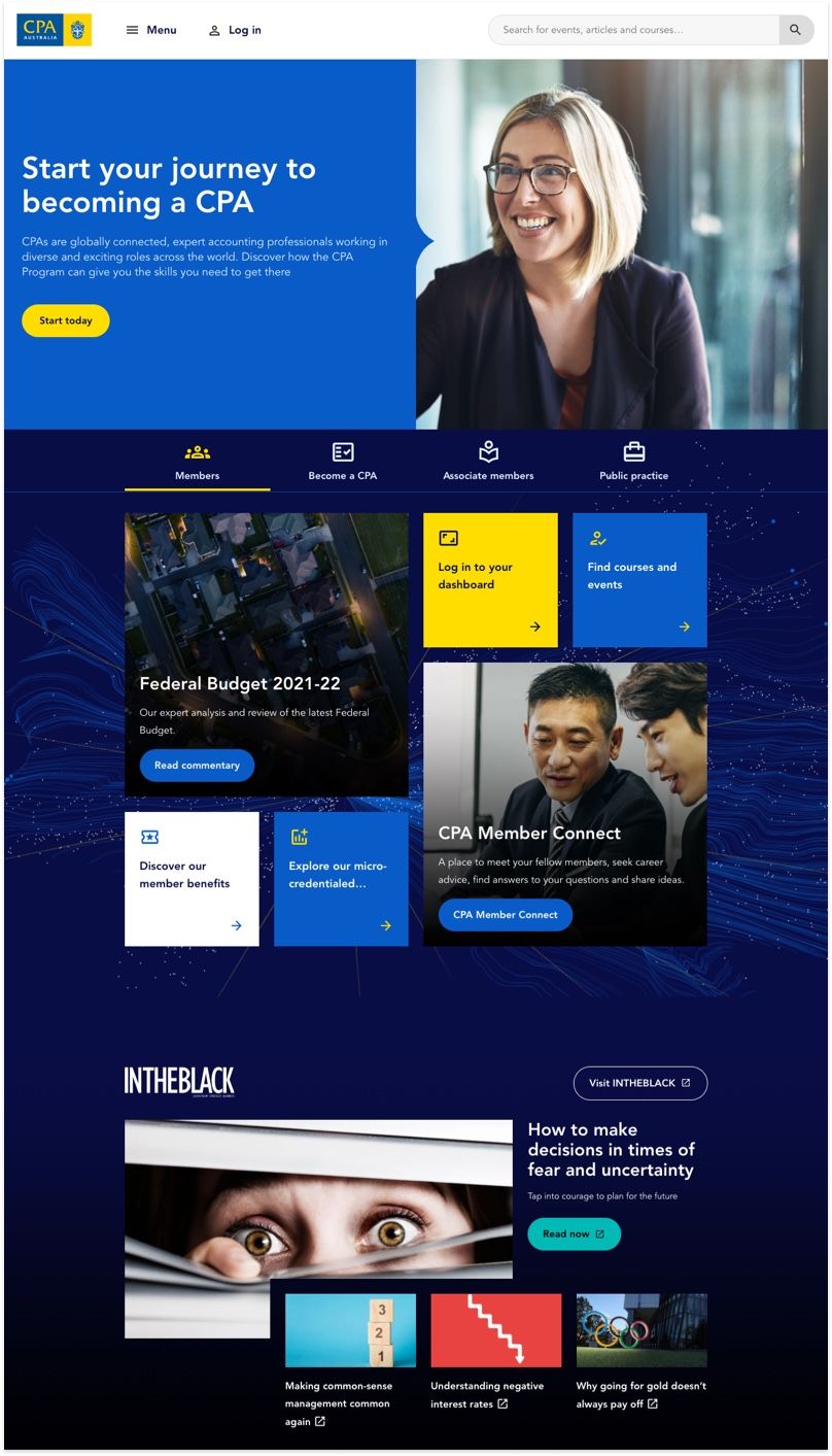 CPA Australia Website