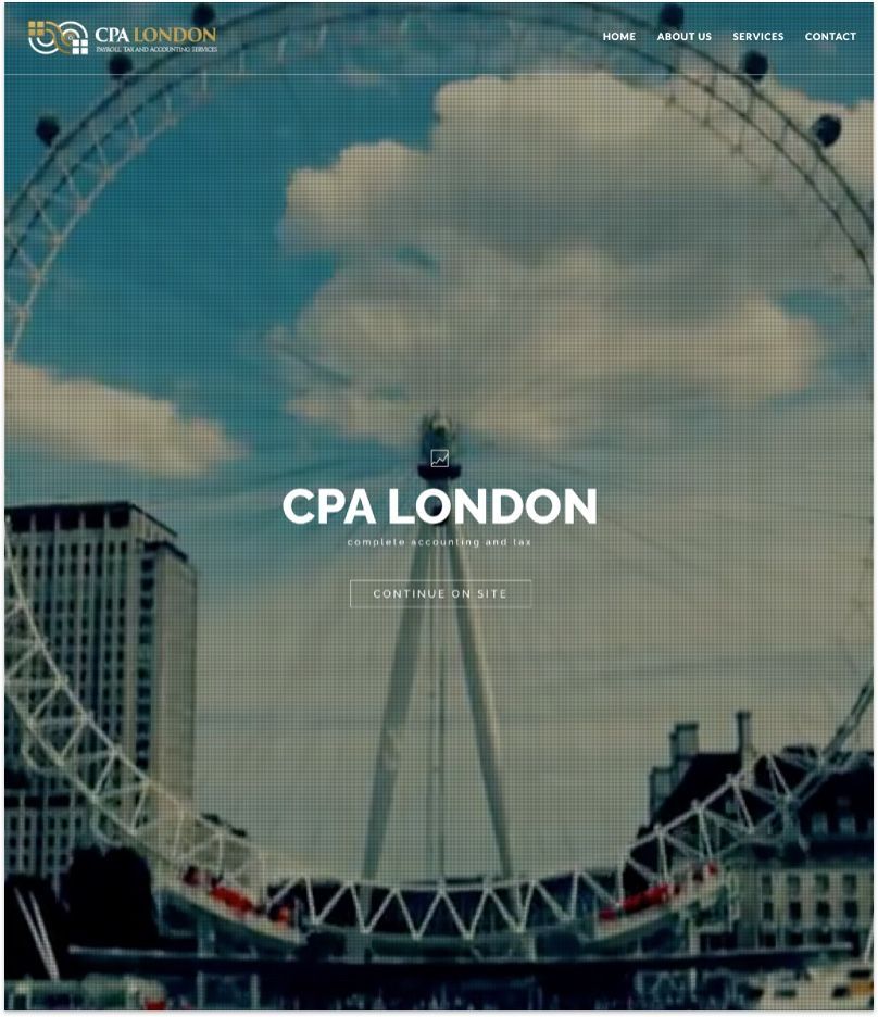 CPA London Website