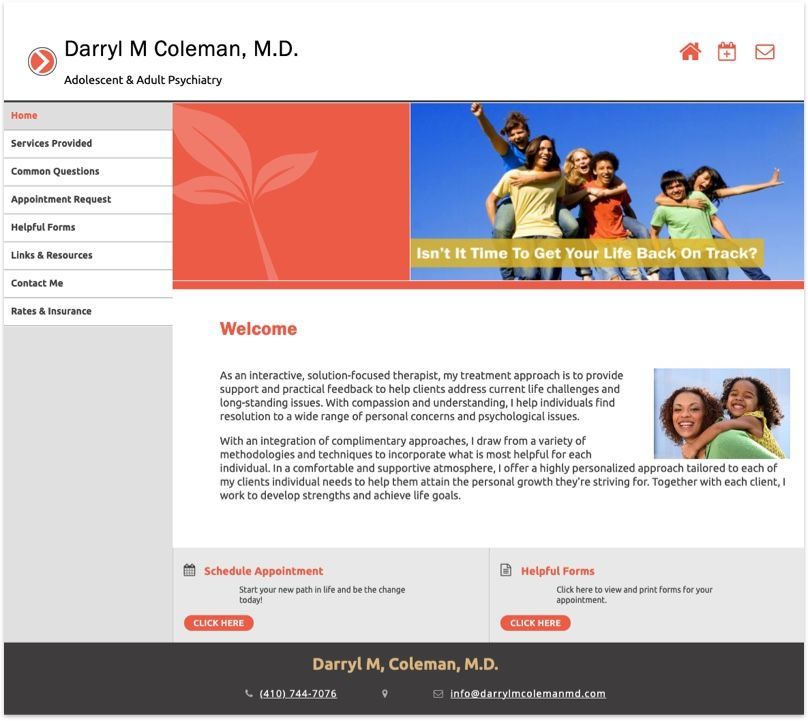 Darryl Coleman's Website