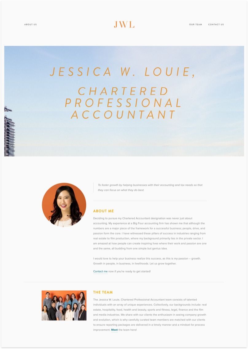 JWL Accounting Website
