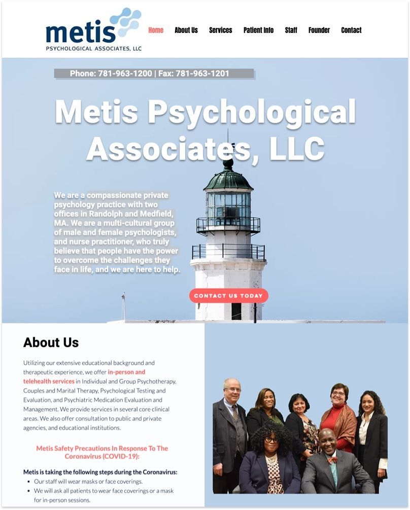 Metis Psychological Associates Website