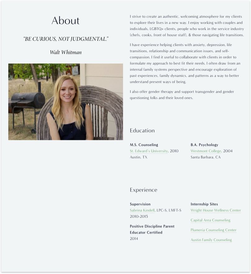 Natalie Love's Website