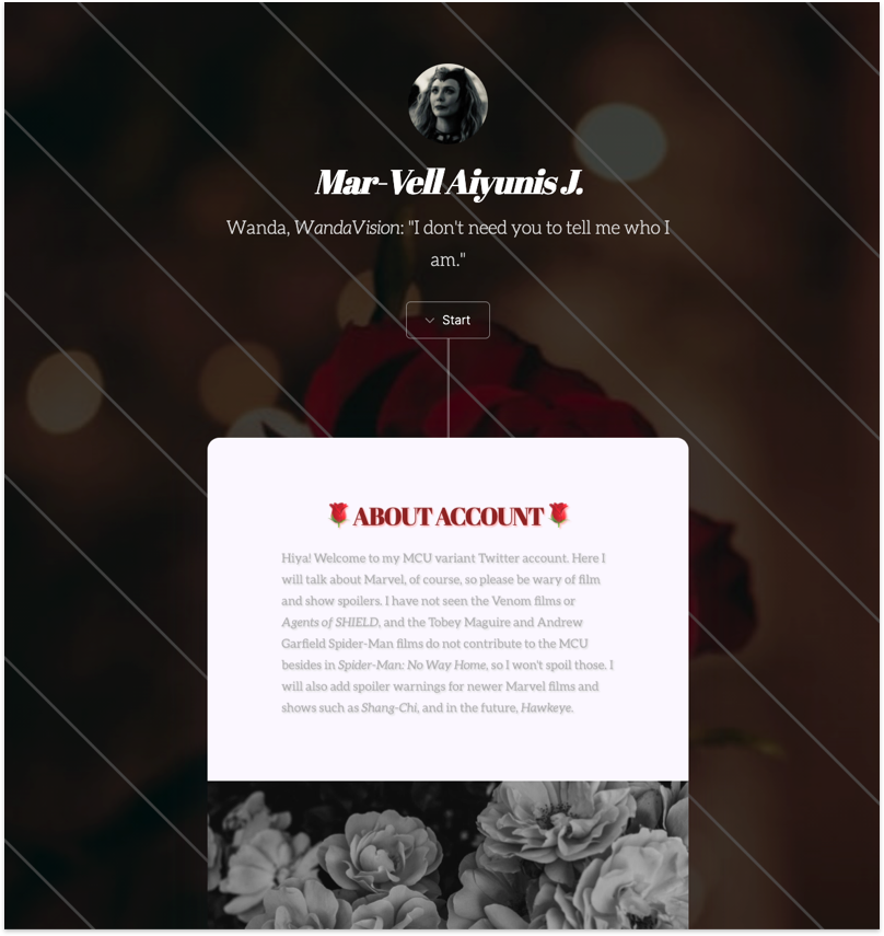 Mar-Vell Carrd Website