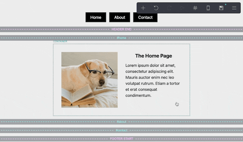 Duplicate home page