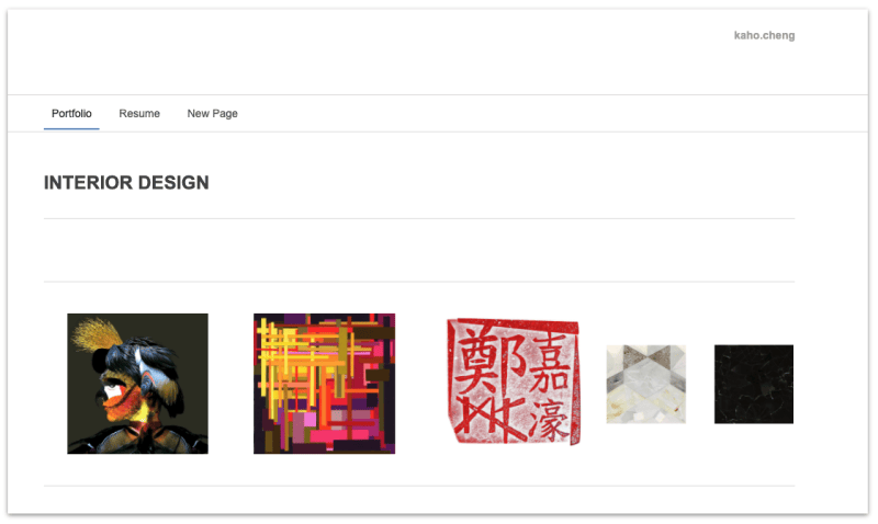 Kaho Cheng Interior Design Portfolio