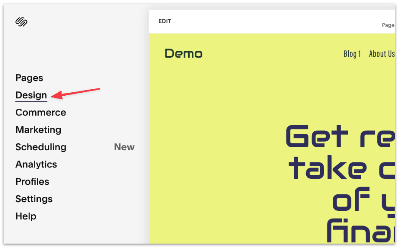 2022 guide to change Squarespace template 7.1