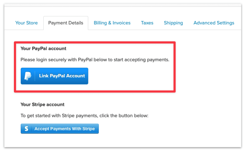 Connect Paypal to Payhip