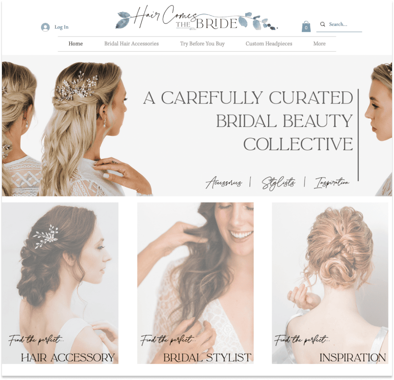 Hair Comes the Bride home page