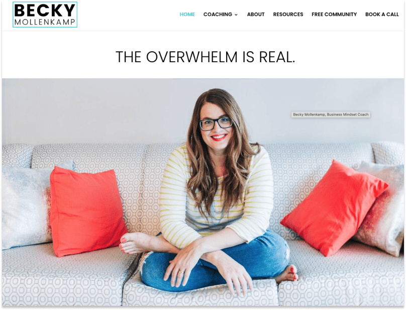 Becky Mollenkamp's Website