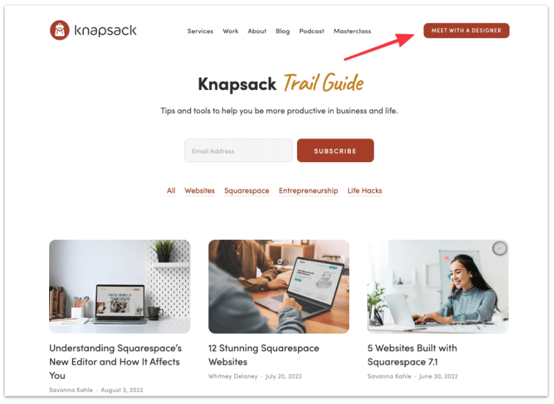 5 Strategies to monetize Squarespace blogs (Real examples)