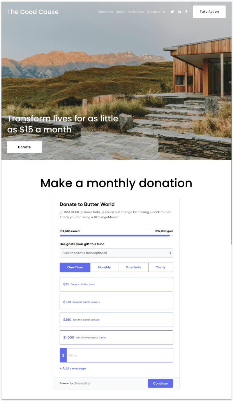How to Add a Donate Button on Weebly to Accept Recurring Donations