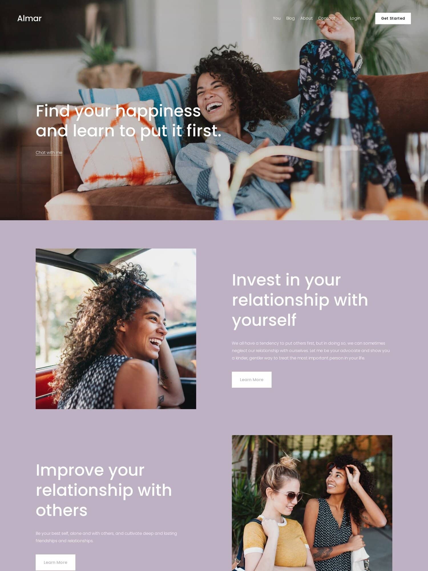 Squarespace Coaching Templates
