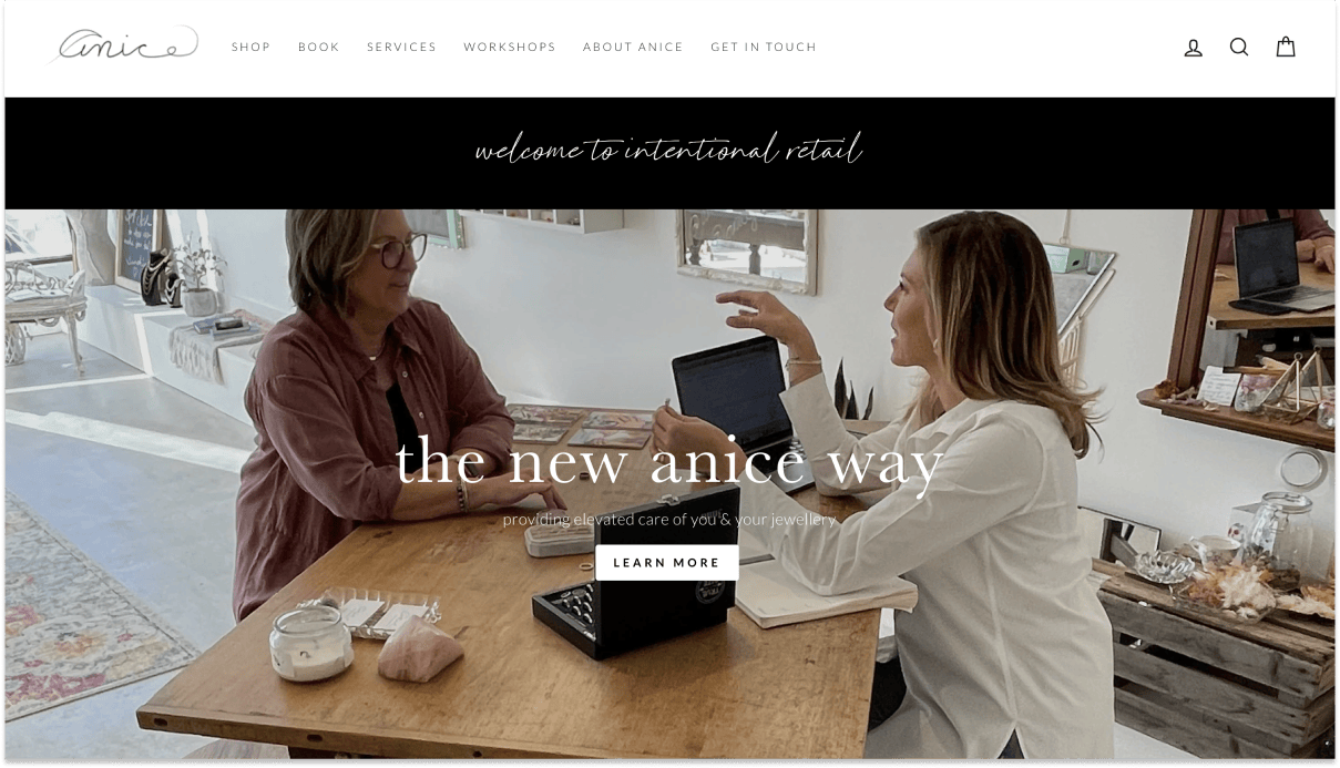 Anice Jewellery's home page