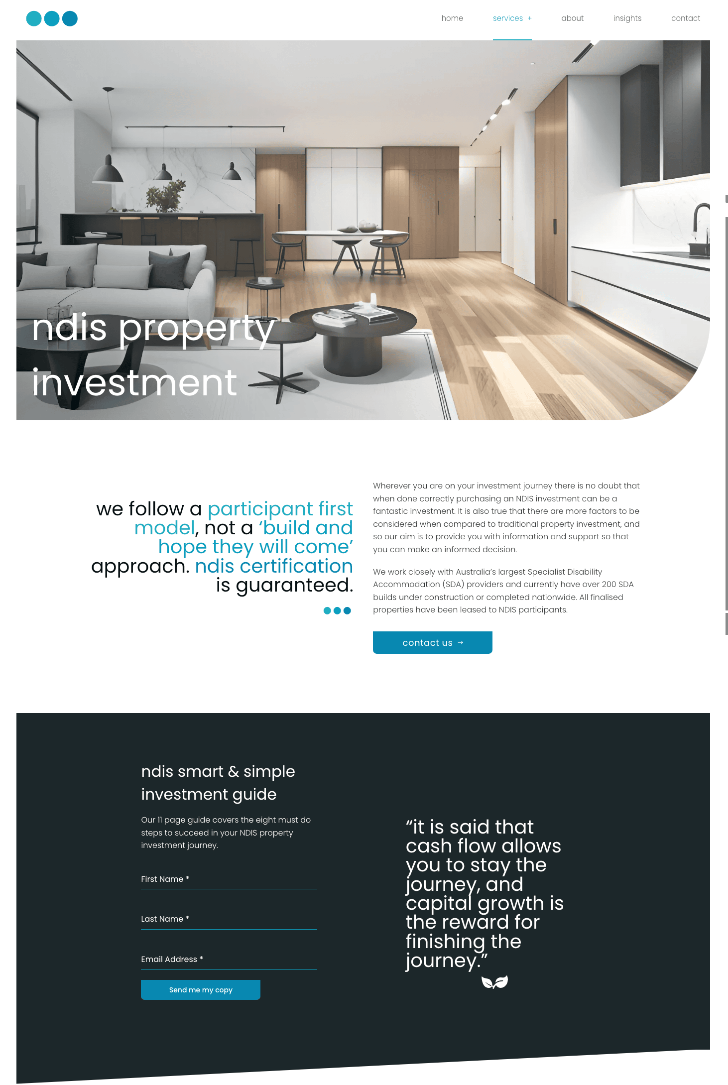 Property Professionals of Australia home page