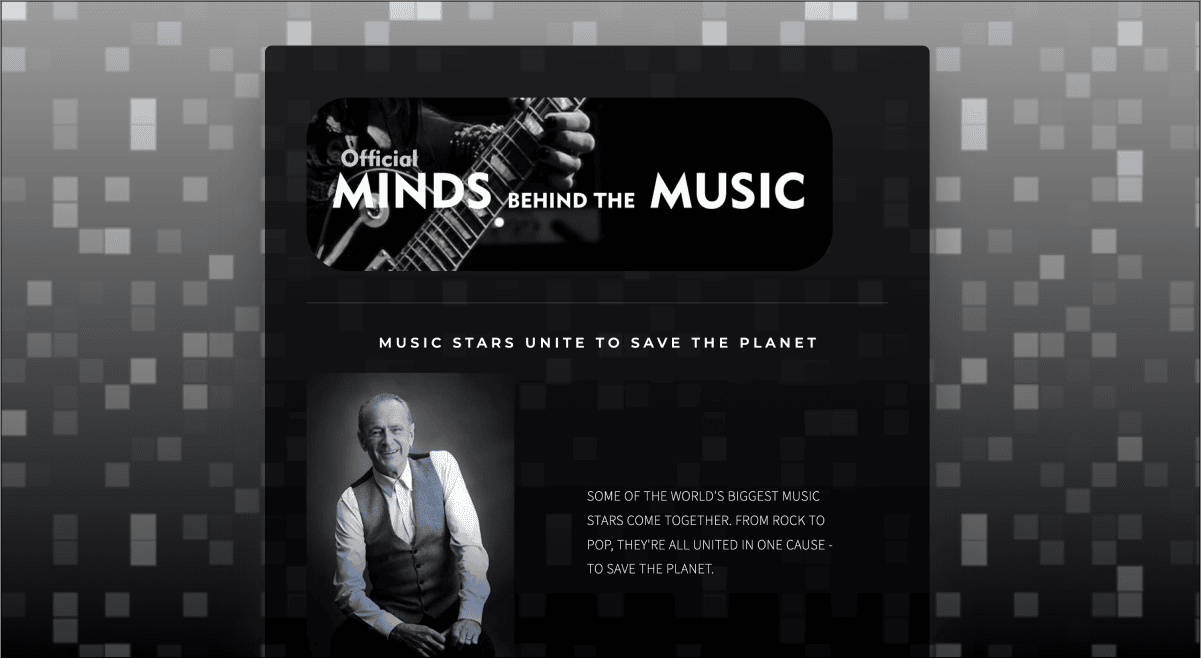 Minds Behind The Music official page