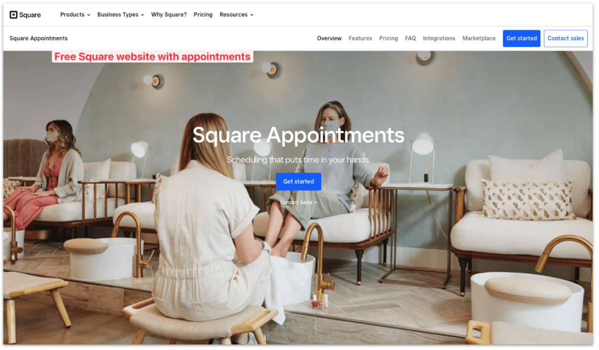 Square appointments
