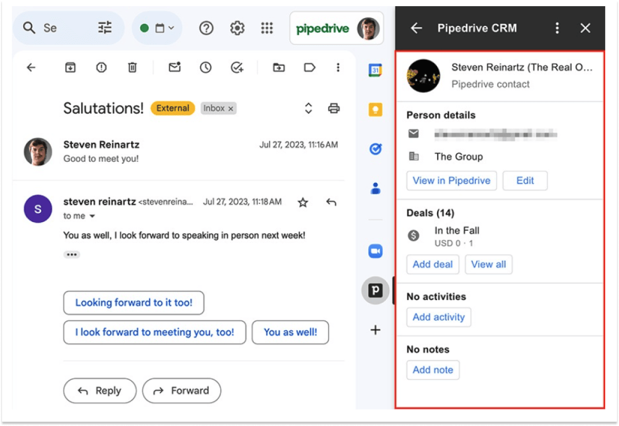 19 CRMs that directly integrate with Gmail (for small business)