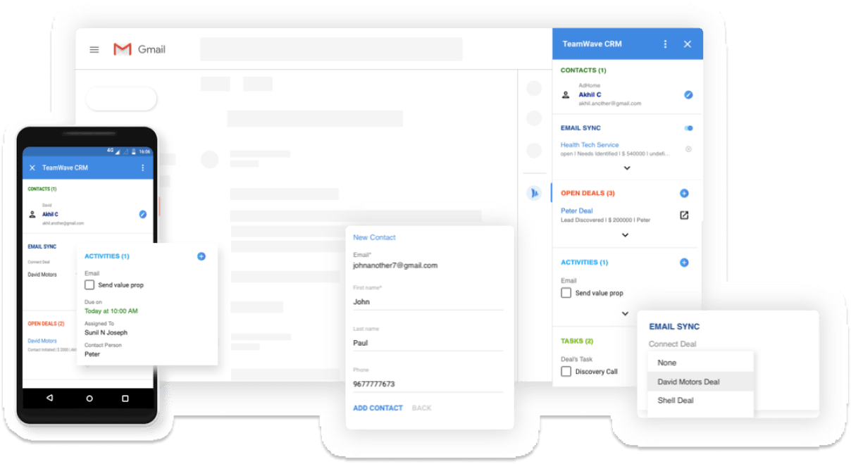 19 CRMs that directly integrate with Gmail (for small business)