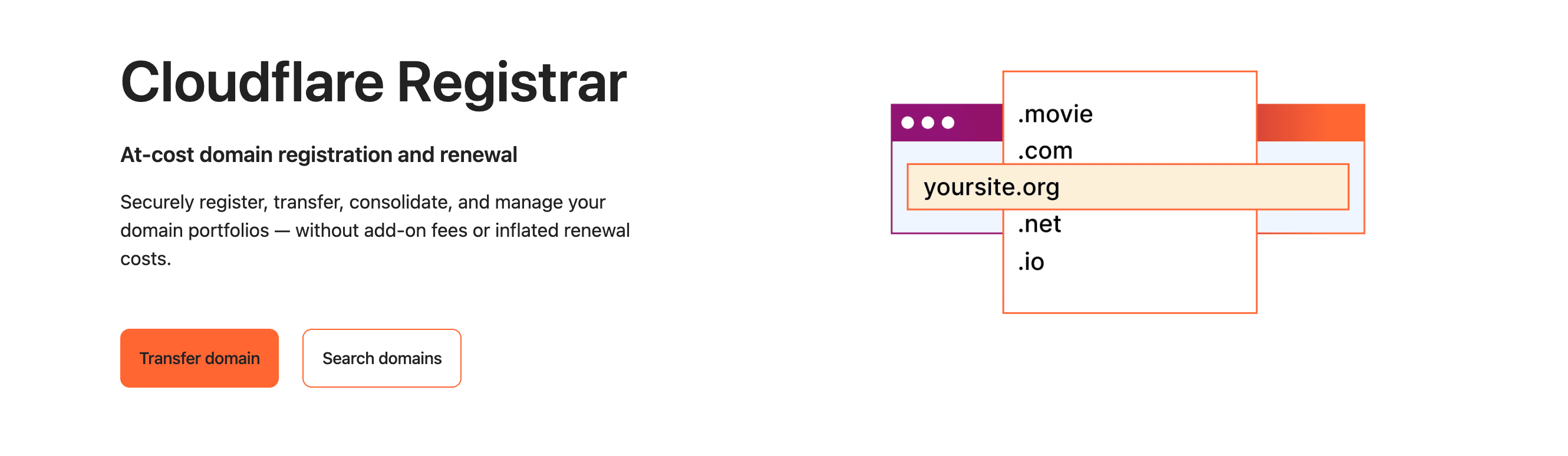 Cloudflare home page