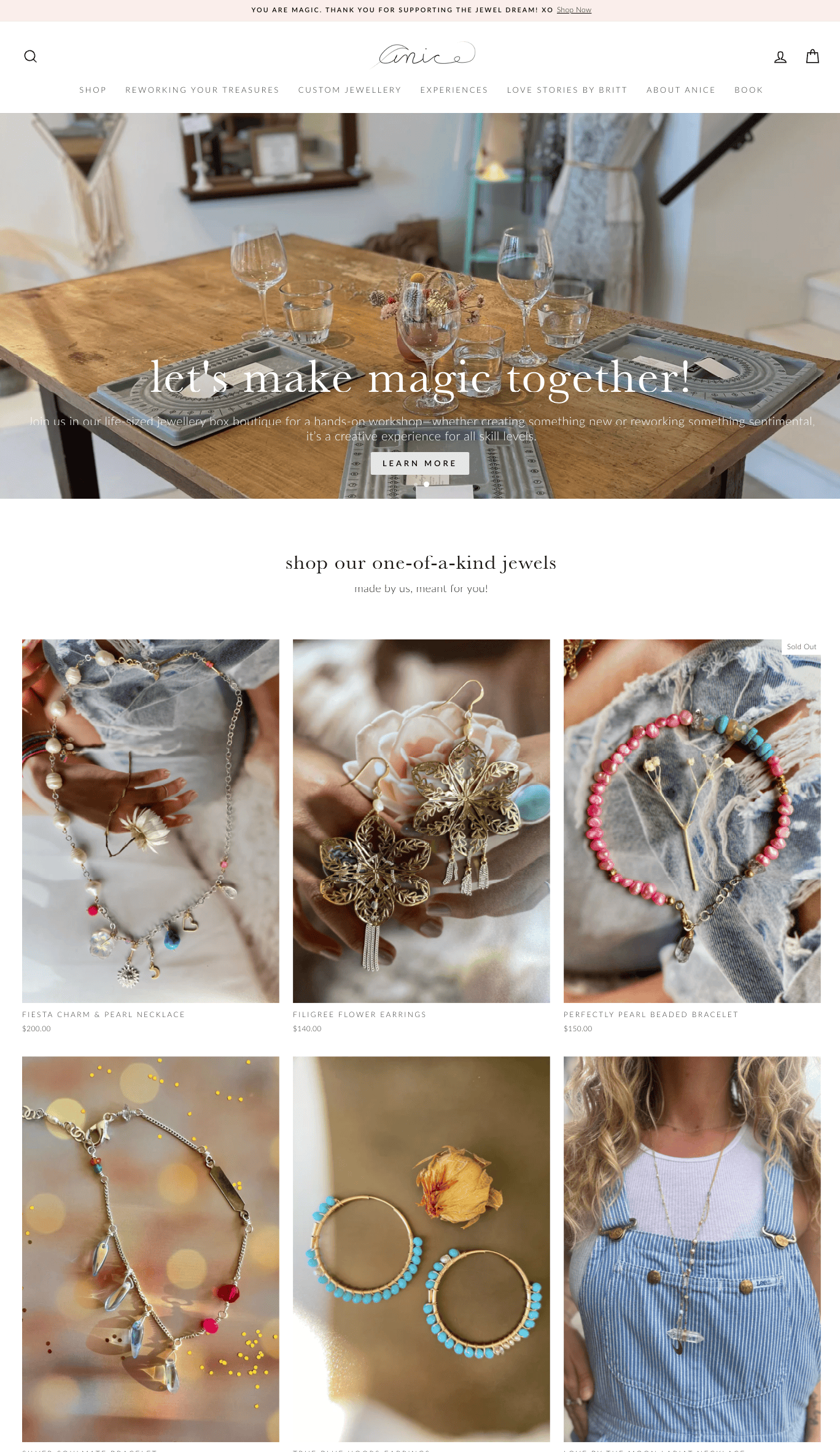 Anice Jewellery's home page