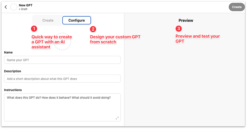 Configure GPT setup