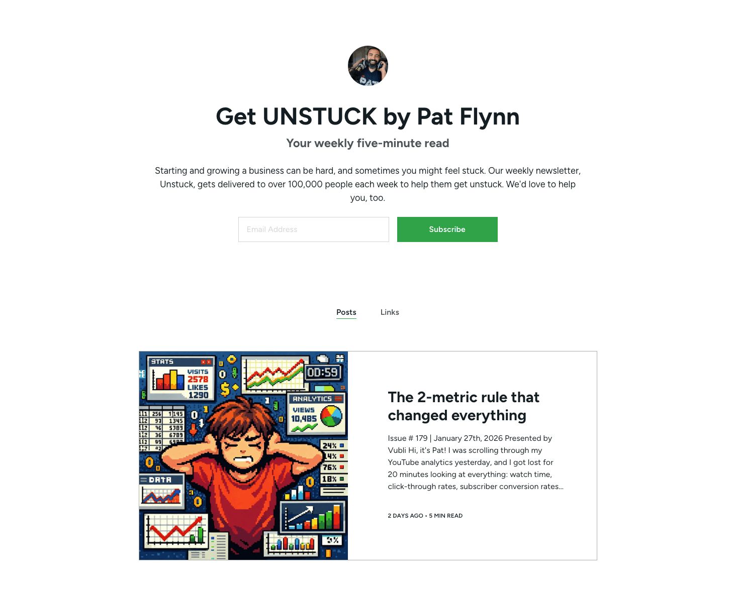 Pat Flynn's Kit profile