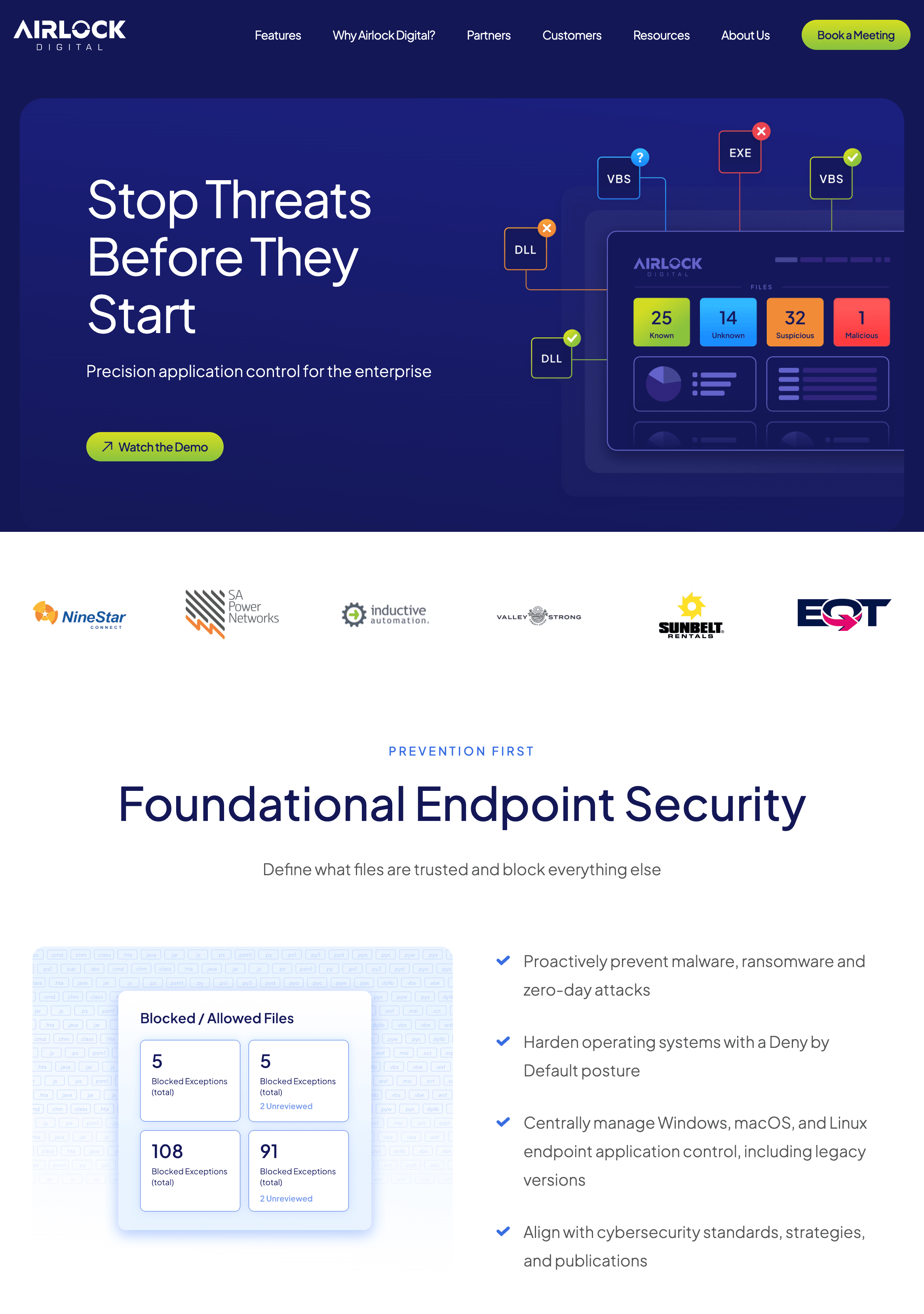 Airlock Digital home page