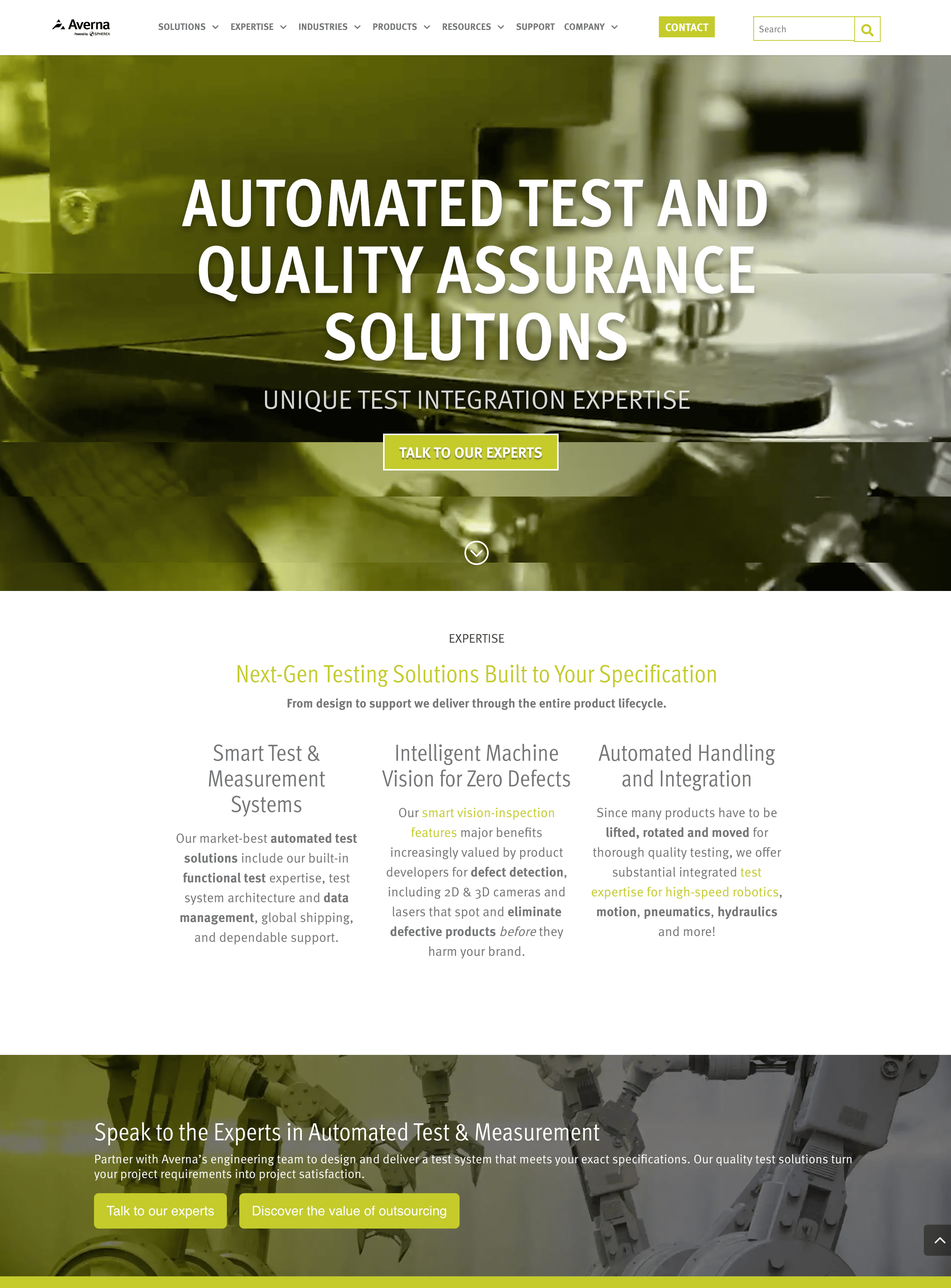 ESR Agent Recognition landing page