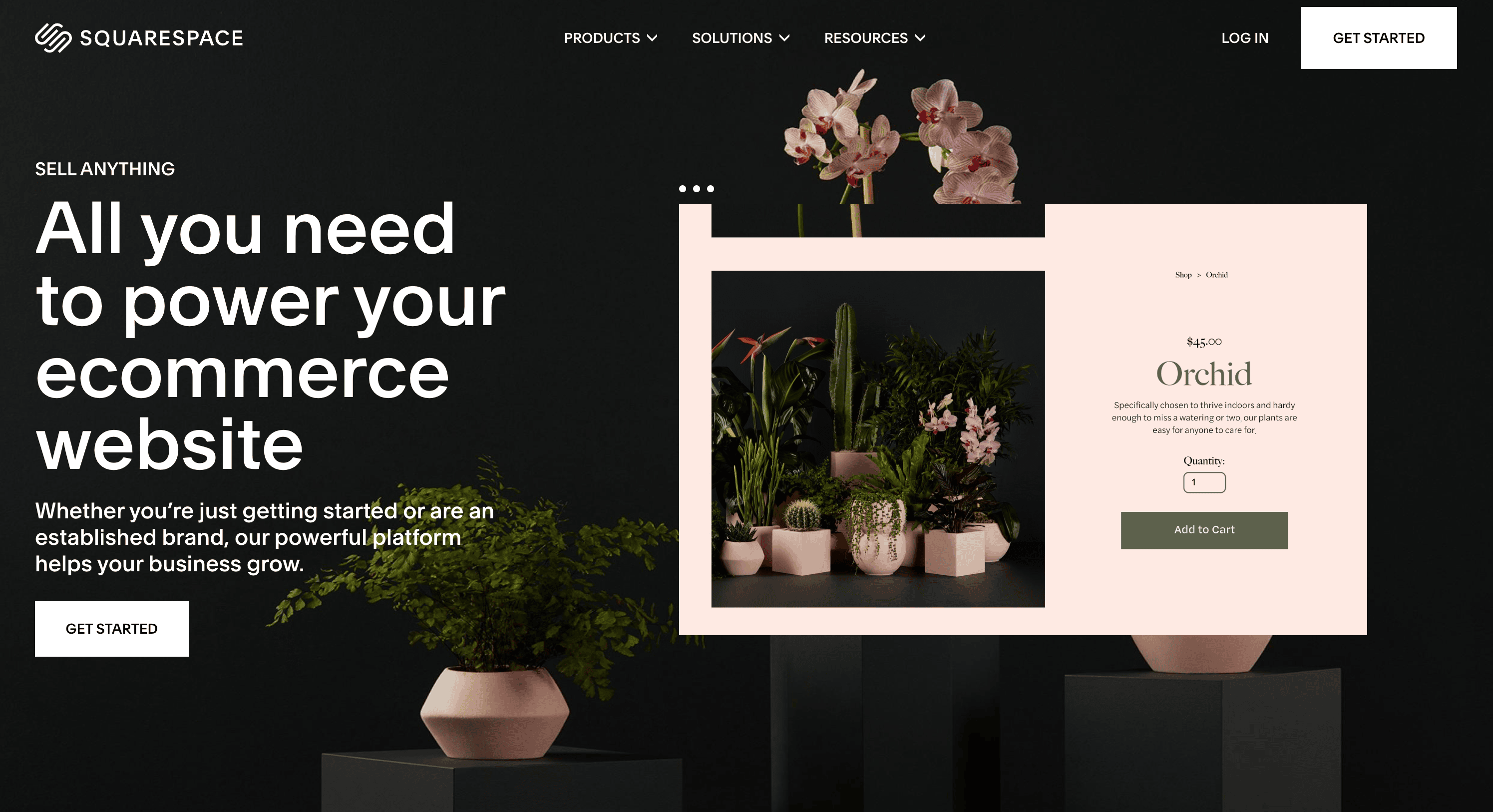 Squarespace ecommerce