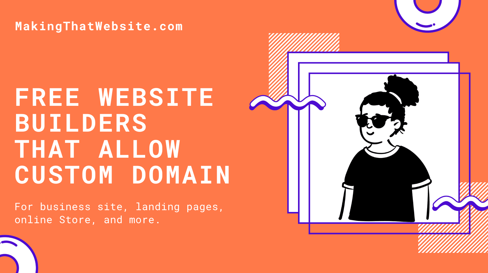 10 free website builders that let you add custom domain