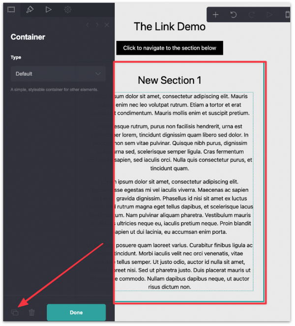 How to create links in Carrd — MakingThatsite