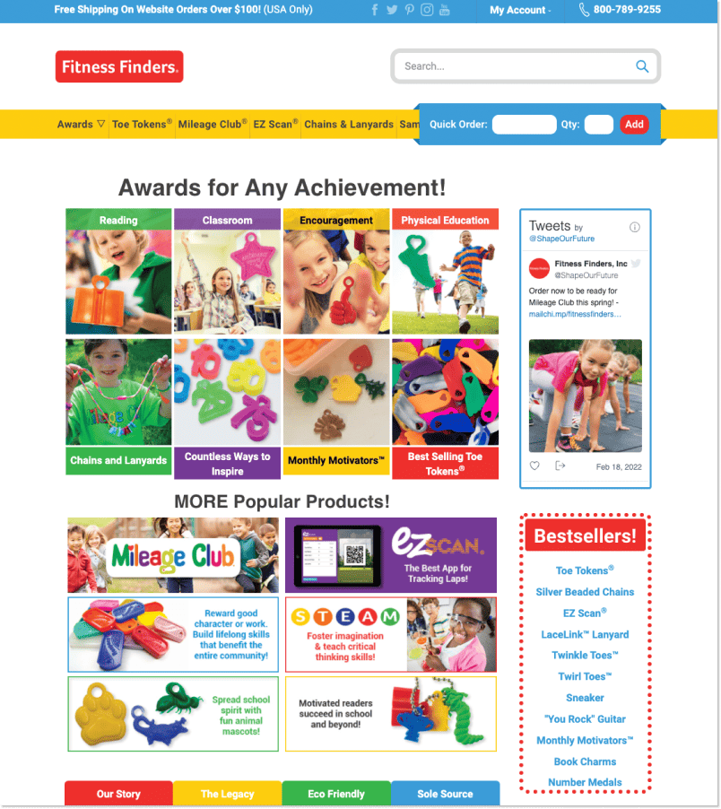 16 Popular sites built on Volusion